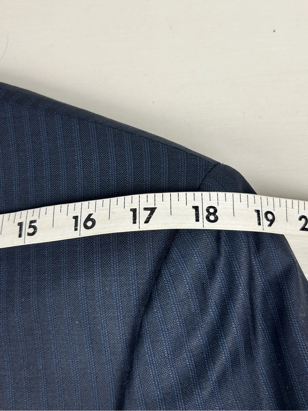 CANALI Sport Coat Jacket Mens 40R Two Button Wool Dark Blue Recent Tag Italy